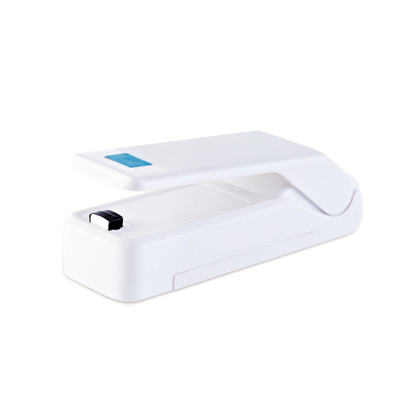 NNEDSZ Kitchen Gadget: Portable Heat Sealer - Seals Bags, Cuts, Holds Phone